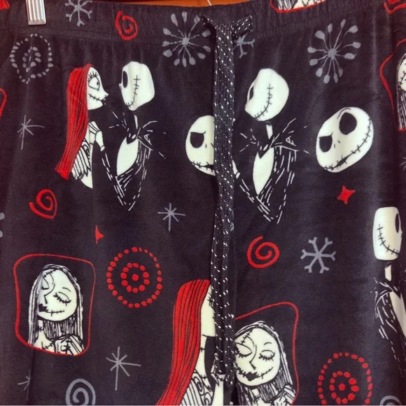 Nightmare Before Christmas Jack & Sally Graphic Pajama Pants - Picture 3 of 6
